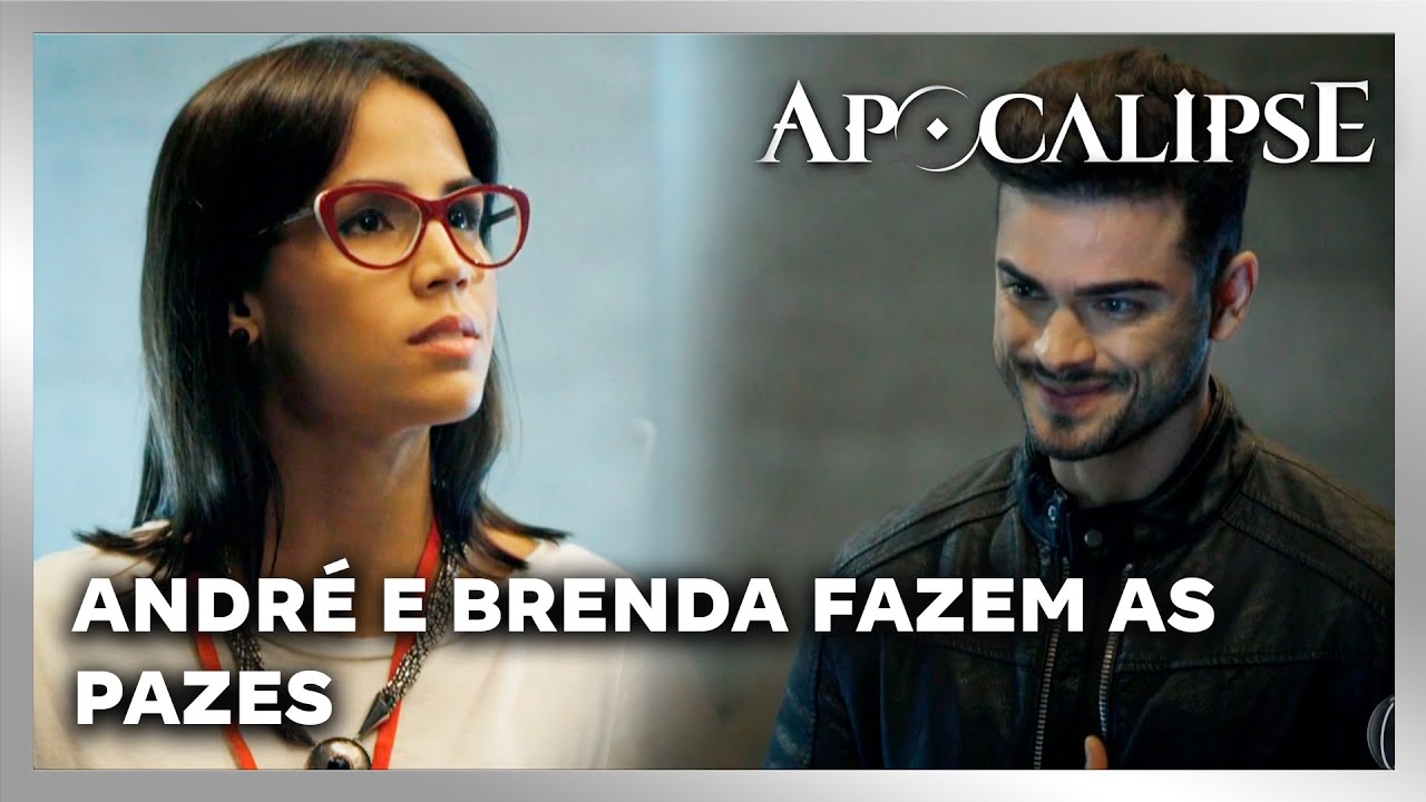 NOVELA APOCALIPSE: Andr&eacute; e Brenda fazem as pazes