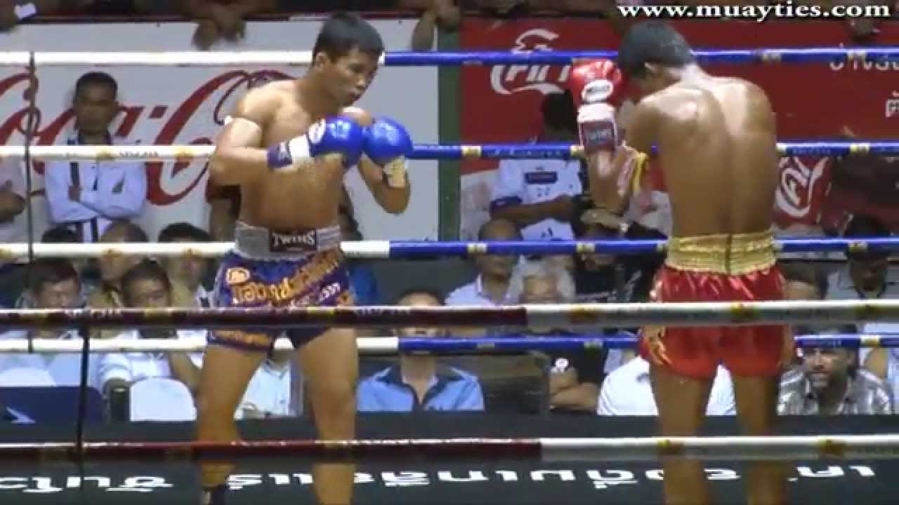 Muay Thai - Singdam vs Nong - O - Rajadamnern Stadium, 8th May 2014