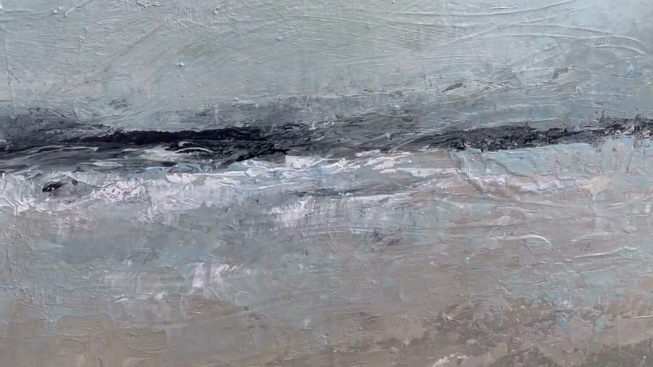 Impressionist Seascape Painting 