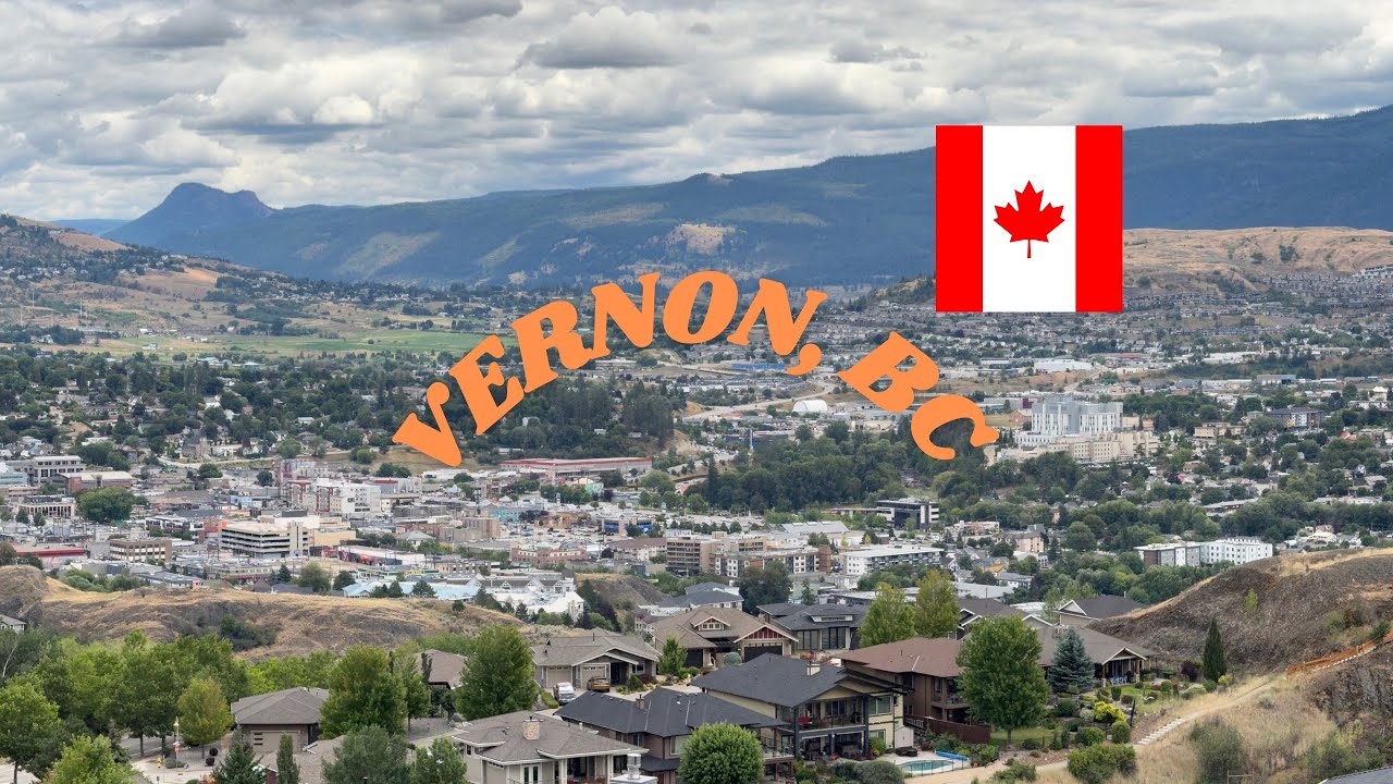GROWING CITY, “VERNON” IN BRITISH COLUMBIA, CANADA🇨🇦/A DRIVE THROUGH CITY OF VERNON#DriveAround#view