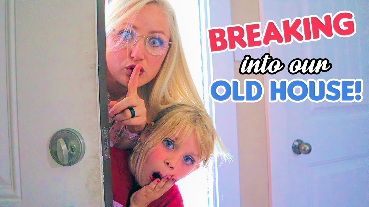 Breaking Into Our Old House! The Treasure Hunt House