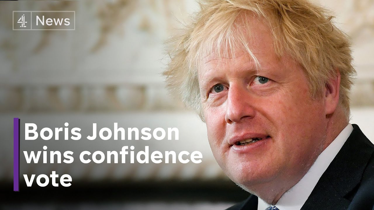 Boris Johnson wins vote of confidence by 211 to 148 votes