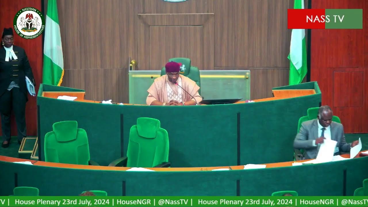 House Plenary 23rd July, 2024