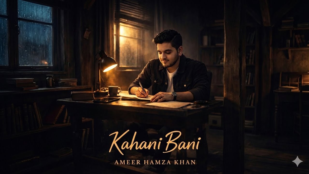 AMEER HAMZA KHAN-KAHANI BANI (OFFICIAL VISUALISER)