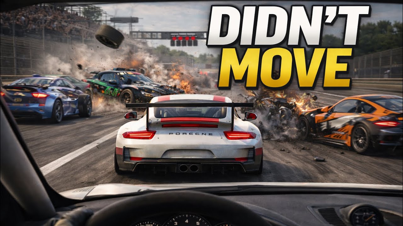 The Car in Front Didn’t Move… Chaos at the Start | iRacing