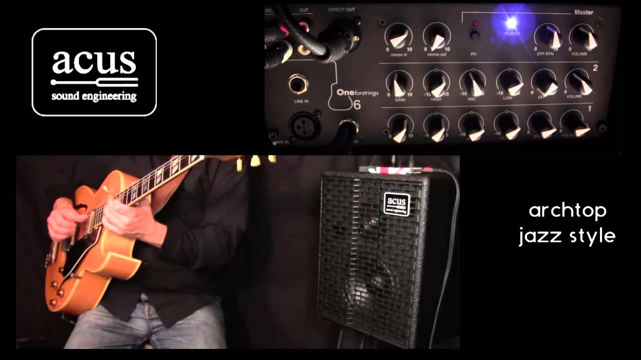 ACUS ONE 6 VIDEO DEMO