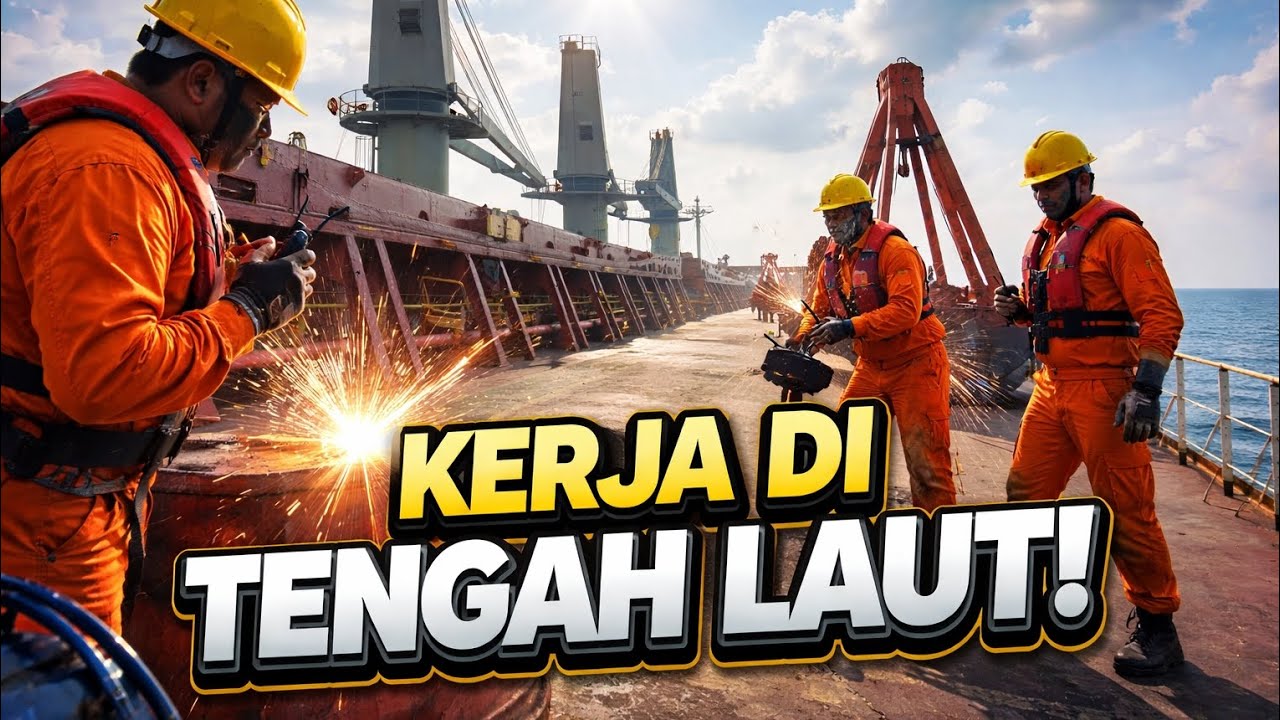 PENASARAN KERJA DI TENGAH LAUT 🌊