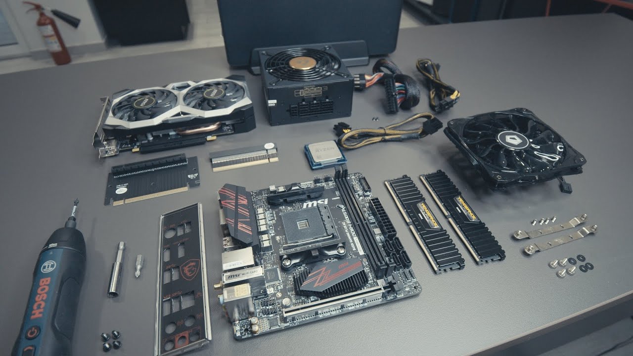 Fractal Design Node 202 Build Guide | Сборка mini itx
