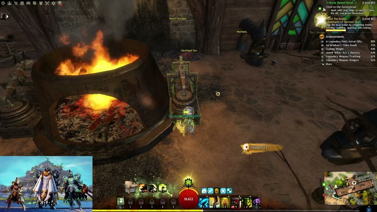 GW2 - Renown Heart Assist the Kodan Inhabitants of Harvest Den -  Bronzed sun
