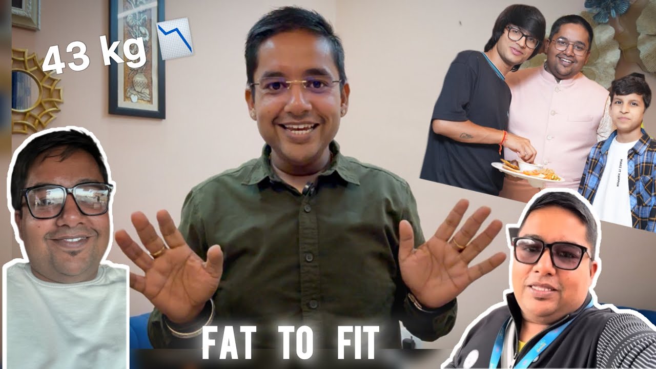 My 43 kg Weight Loss Trick ❤️ | sansCARi sumit