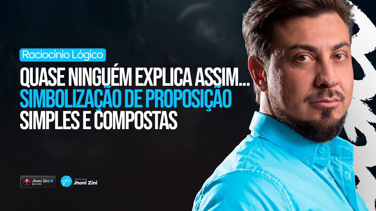 Guia Rápido e Prático: SIMBOLIZAÇÃO DE PROPOSIÇÕES Simples e Compostas