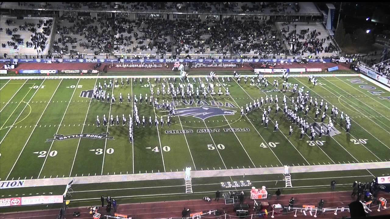 Latin Show 2014 - University of Nevada Wolf Pack Marching Band