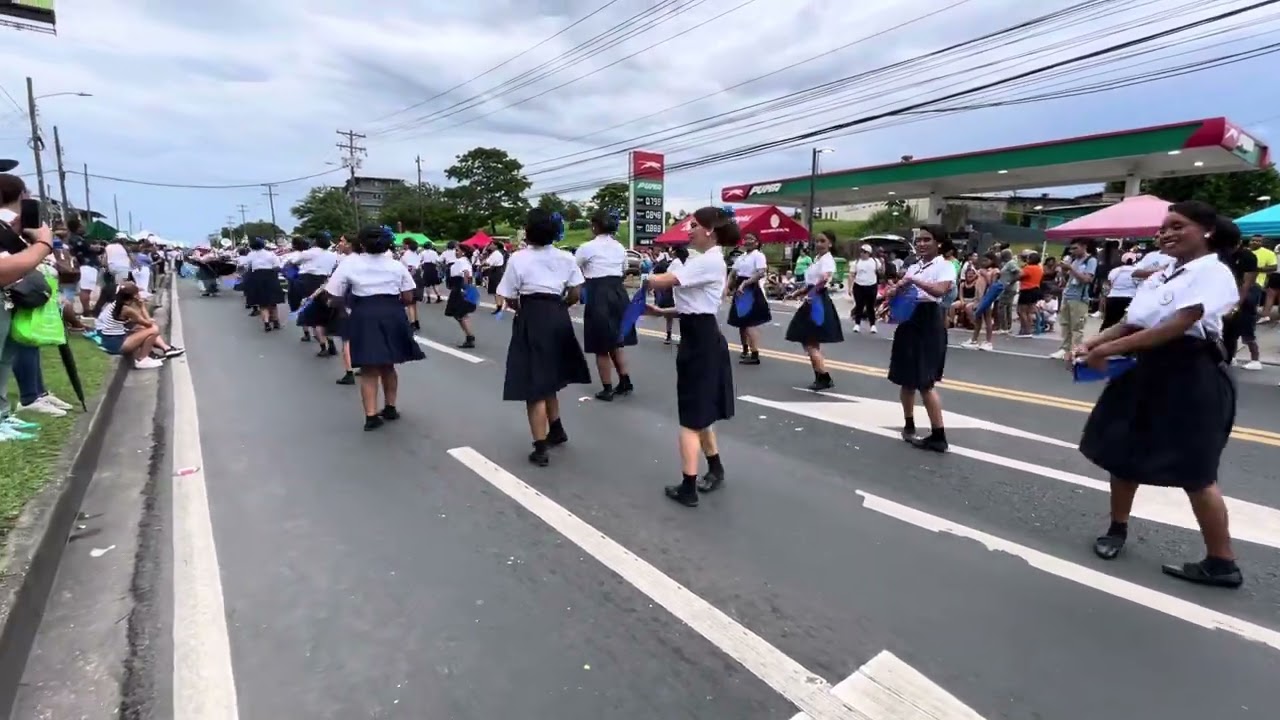 Banda de música del Instituto Fermín Naudeau 2025 - Si tú me quisiera (batallón femenino)