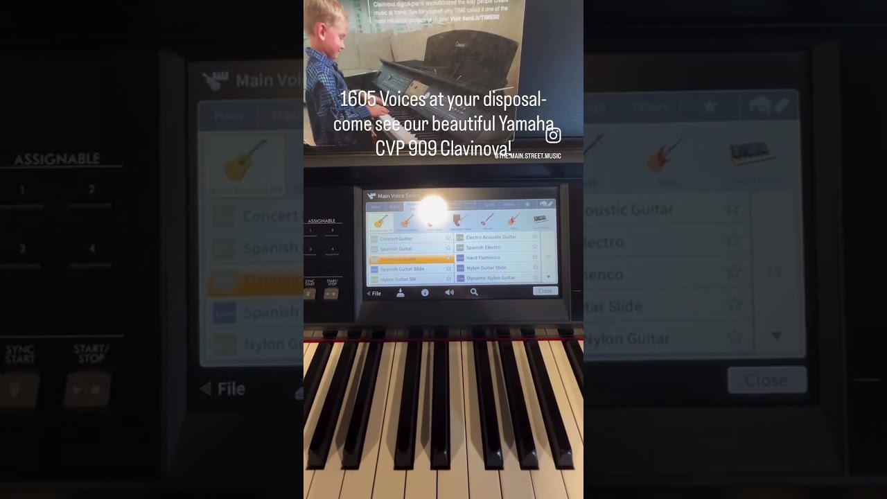 Yamaha CVP 909 Clavinova Showcase