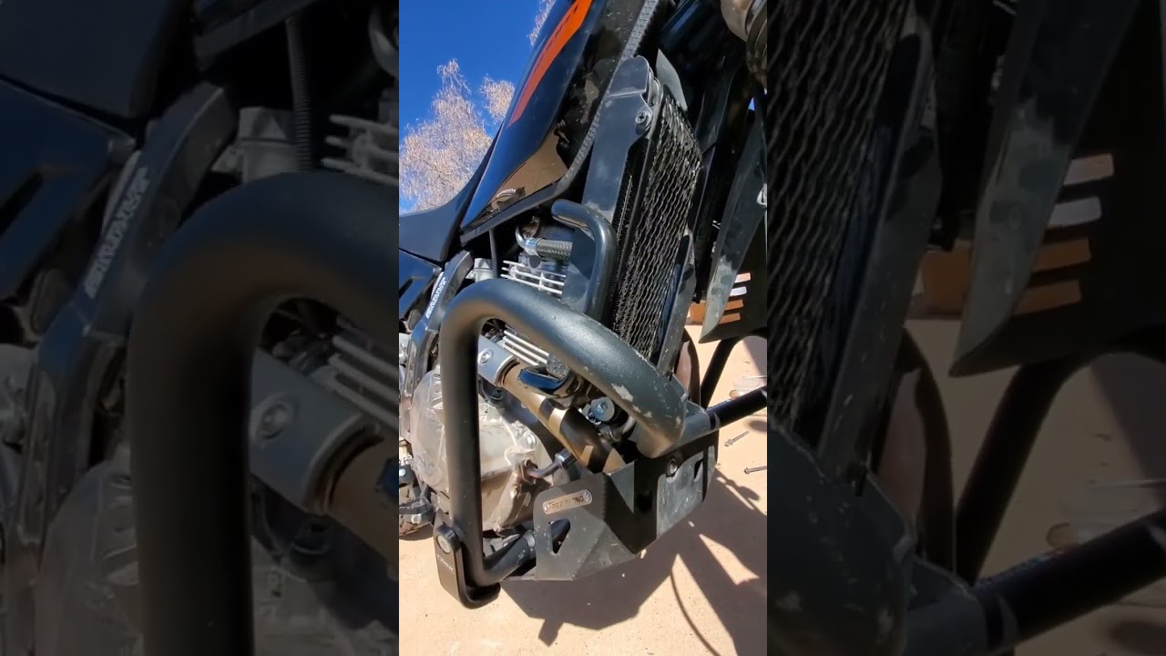 Suzuki DR650 - TRex Racing Crash Guards - Awesome!!
