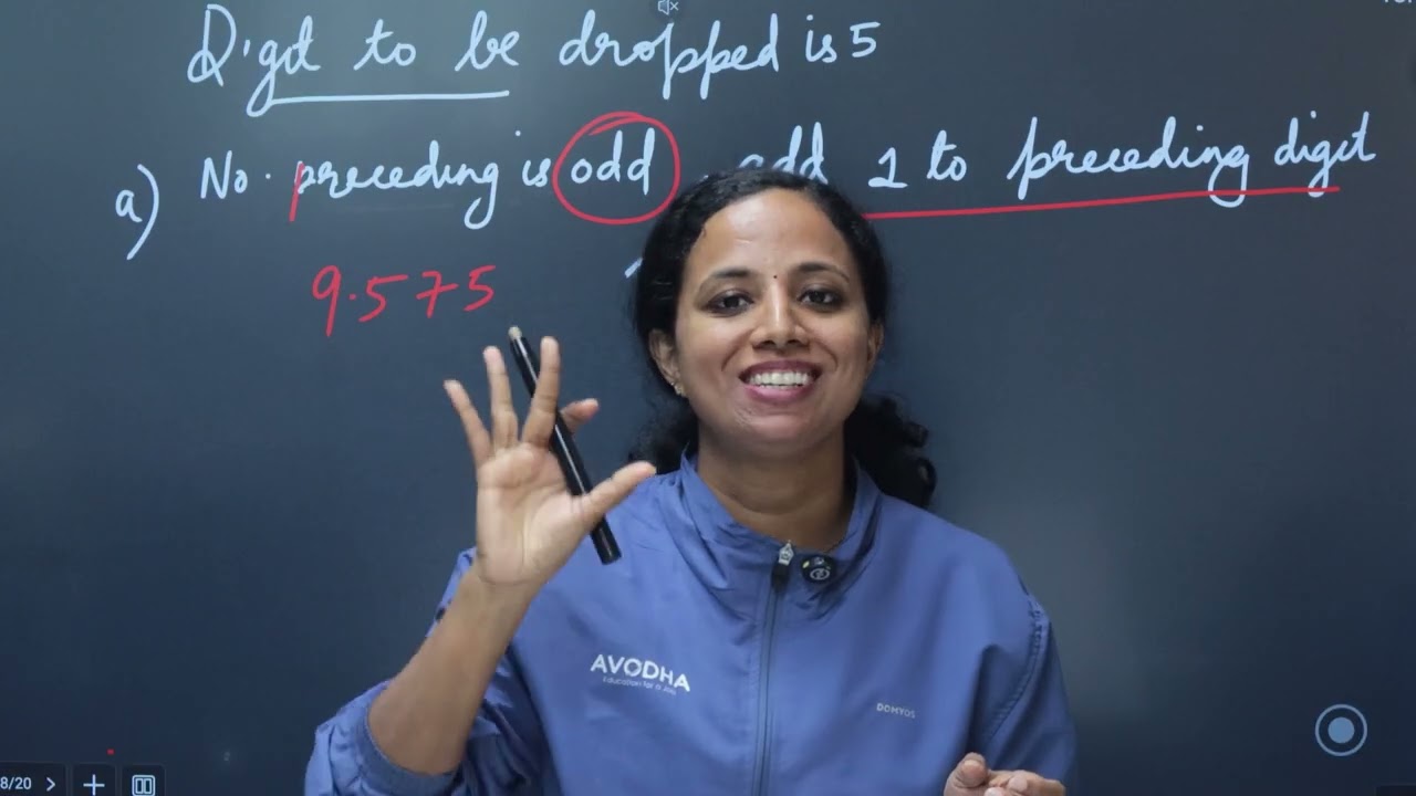 Plus One Physics | Unit And Measurement | Chapter- 1 | Rounding Off | Avodha Free Learning