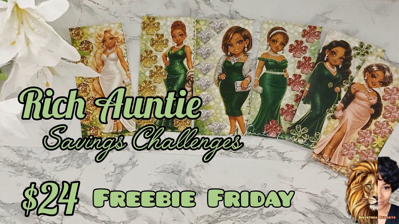 $24 RICH AUNTIES FREEBIE FRIDAY ft @AuntieFoxiesHouse 