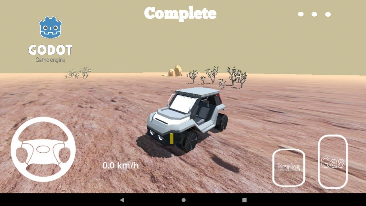 I made an Off road game but on phone No PC.