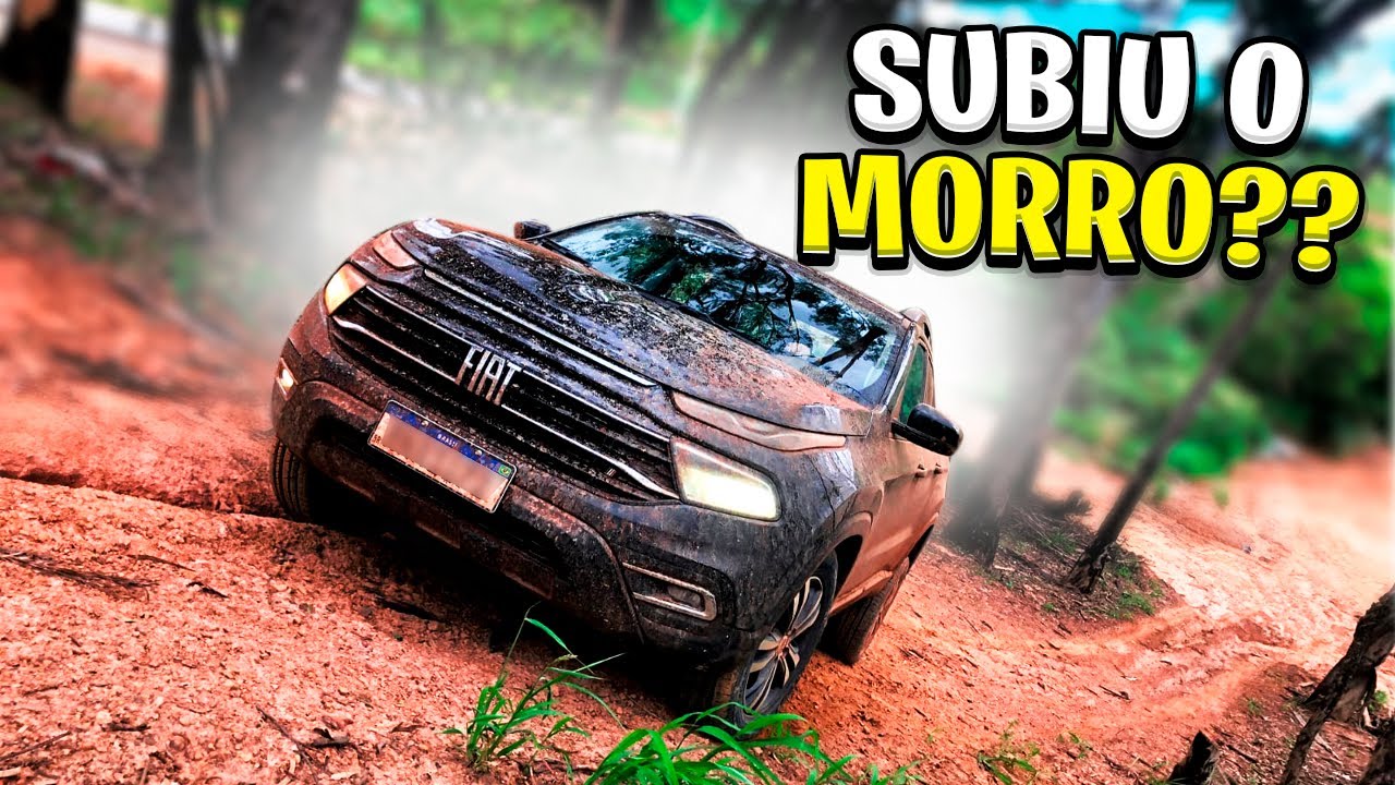 TESTANDO A FIAT TORO 1.3 Turbo NO MORRO DO DESAFIO