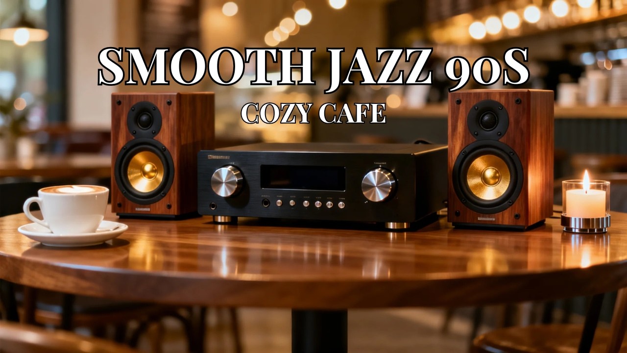 Smooth Jazz 90s & Soulful R&B – Cozy Cafe Grooves for Relaxing Focus & Calm Moments