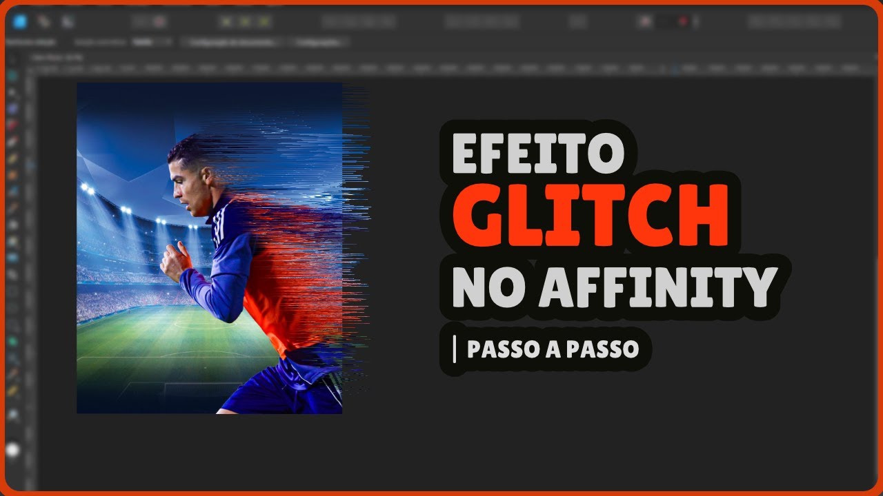 Como Criar Efeito Glitch no Affinity Designer | Passo a Passo