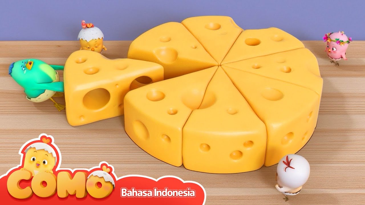 Mengamati Keju + Lebih banyak episode | Como Ingin Tahu! | Como Tepuk-Tepuk | Kartun Anak