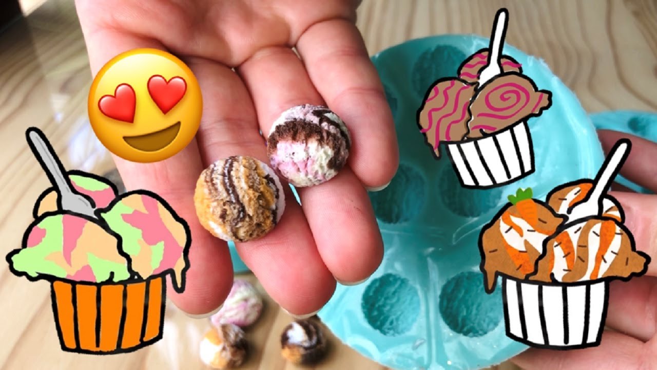 DIY ICE CREAM SCOOP CHARMS!
