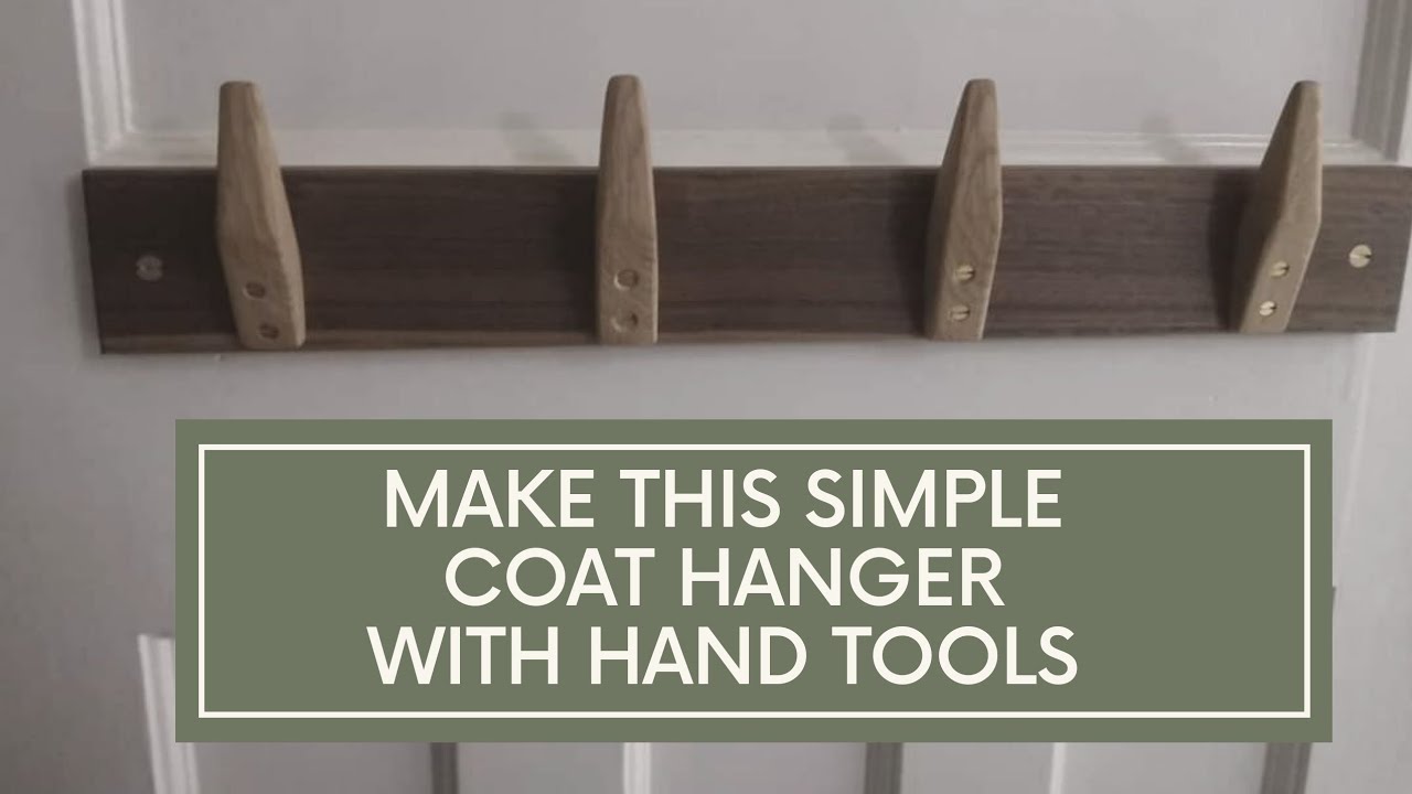 How to make a coat hanger