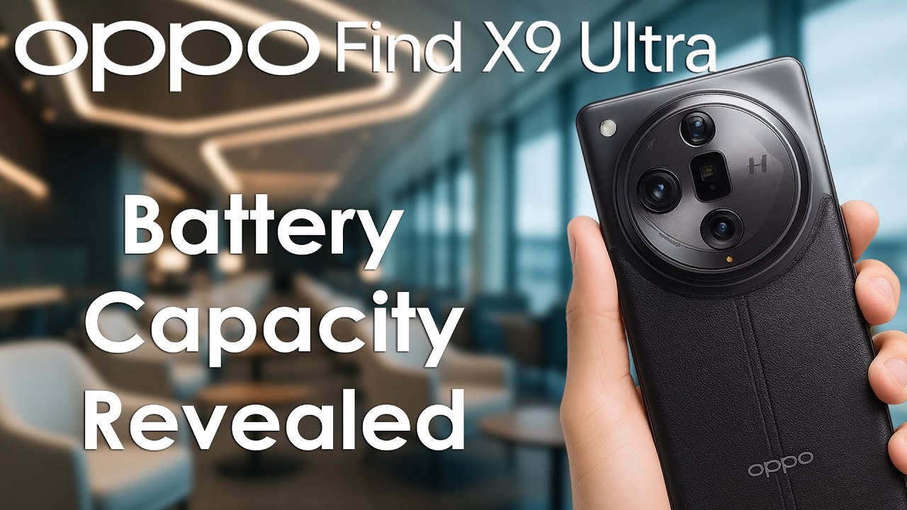 Oppo Find X9 Ultra Battery LEAKED &ndash; This Changes Flagships Forever