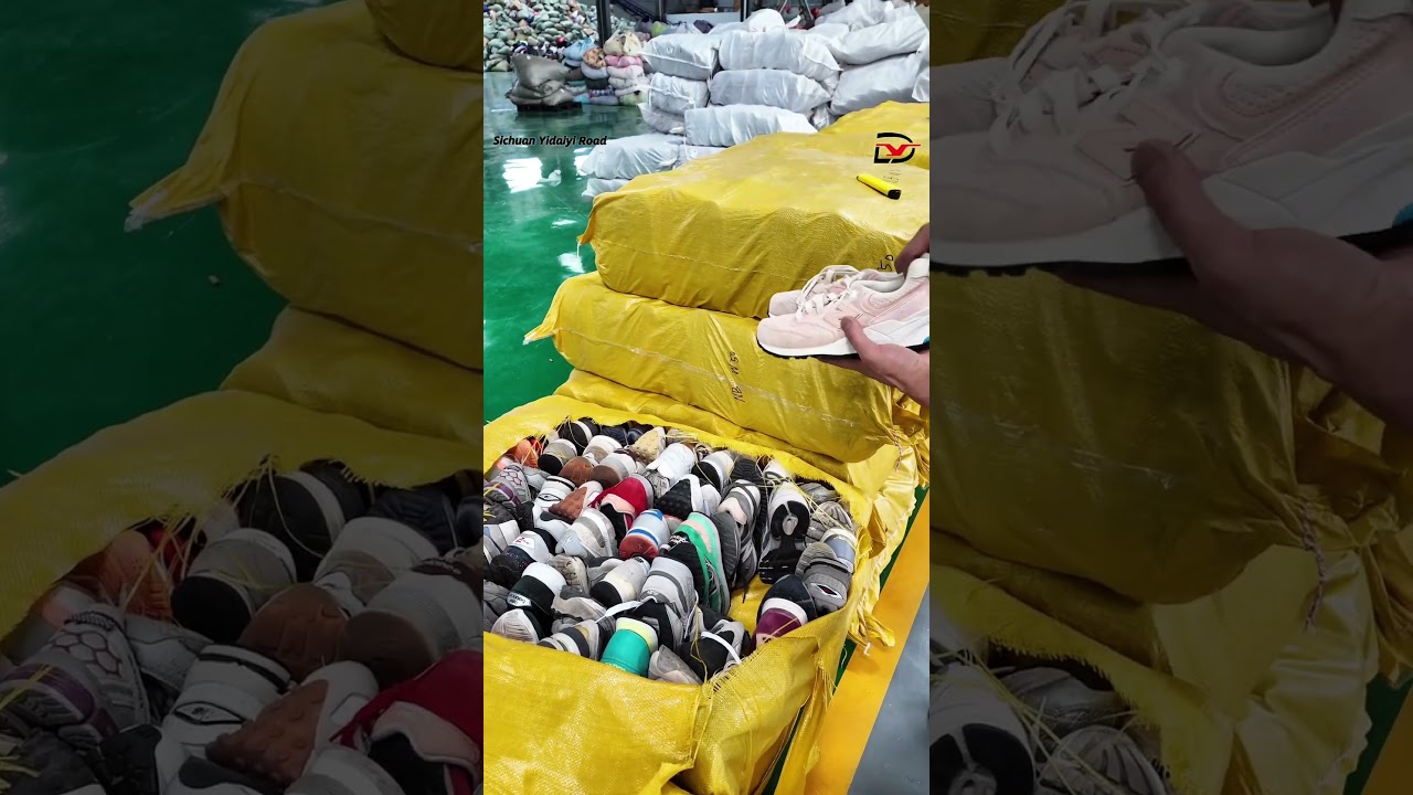 International brand sneakers.