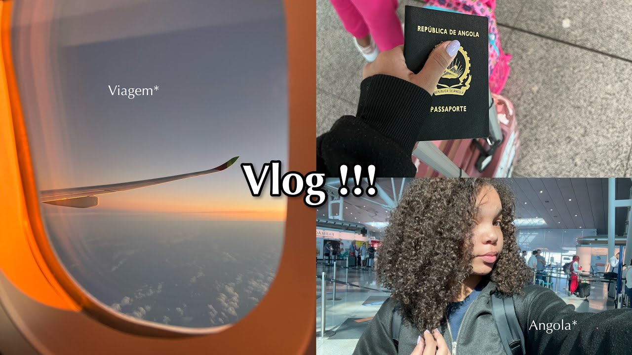 VLOG: VIAGEM DE VOLTA PARA ANGOLA || yanessamiranda