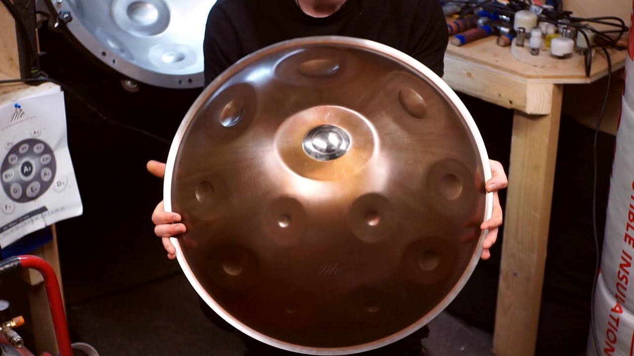 F# Pygmy 21 note Handpan (Stainless Steel)