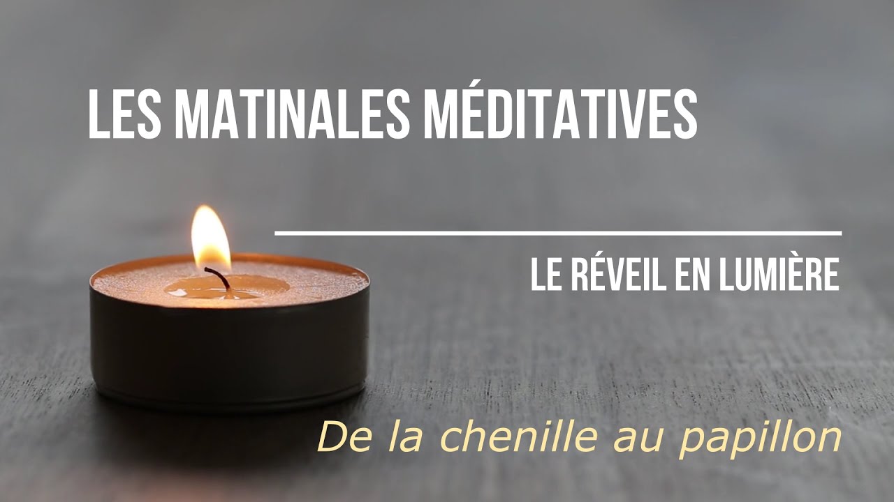 Les Matinales Méditatives - De la chenille au papillon