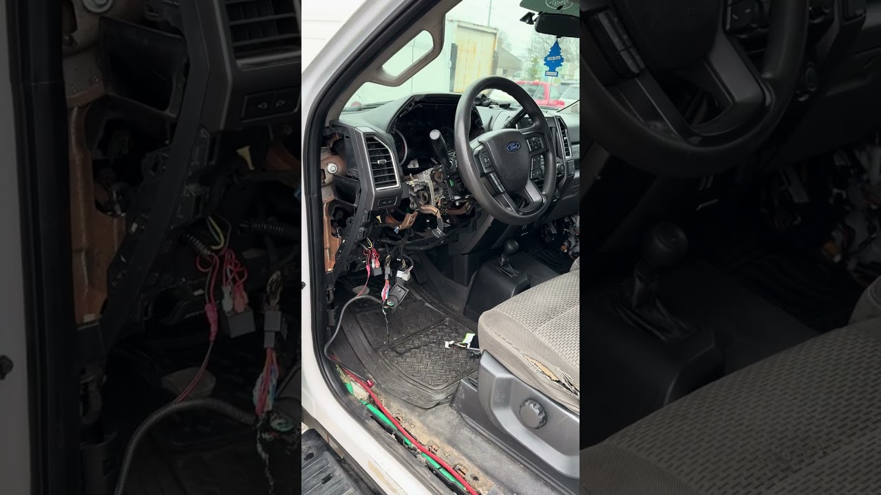 2017 ford f550 super duty remote start installation and programming إضافة تشغيل عن بعد ￼