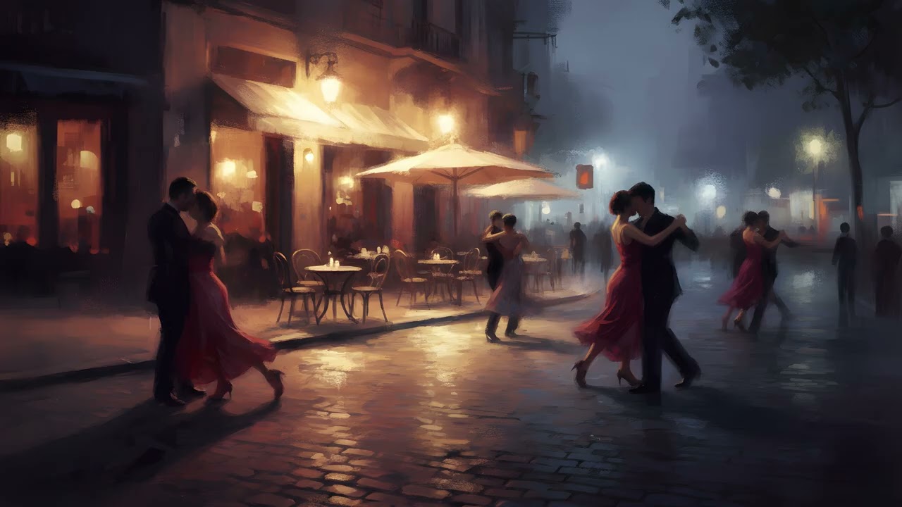 Midnight Tango Café | Relaxing Argentine Chillout & Ambient Music