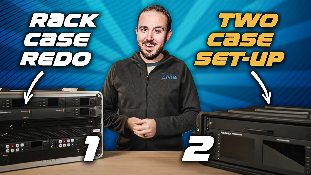 Оптимальная конфигурация для потоковой трансляции — корпус ATEM Mini Extreme Rack (переборка)