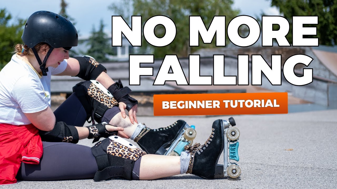 How to Stop on Roller Skates | Beginner Tutorial