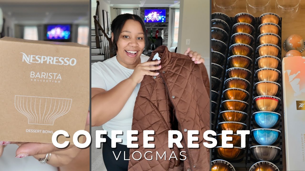 Перезагрузка кофейни ☕ Покупки кофе Nespresso, организация капсул и примерка зимней коллекции | V...