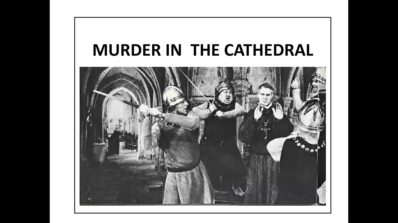 MURDER IN THE CATHEDRAL(THOMAS BACKET AS A TRAGIC HERO)
