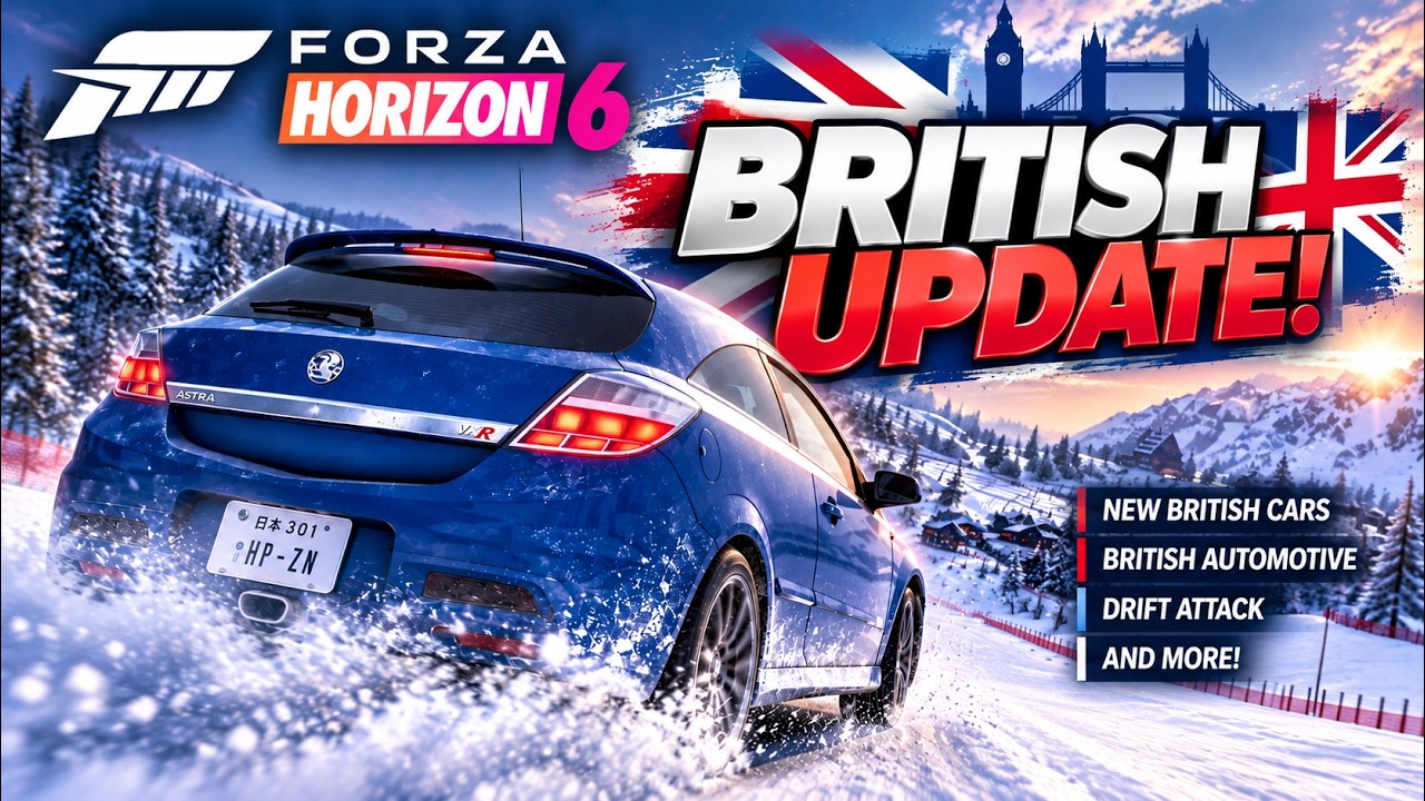 Обновление &laquo;Британские автомобили&raquo; для Forza Horizon 6 УЖЕ ЗДЕСЬ!