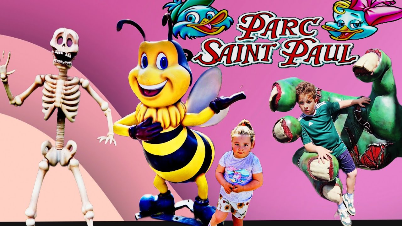 Parc Saint Paul VLOG 2024 : les attractions familiales à ne pas manquer! #vlog #familyvlog