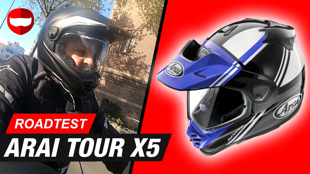Arai Tour-X5 - Review & Road-Test - ChampionHelmets.com