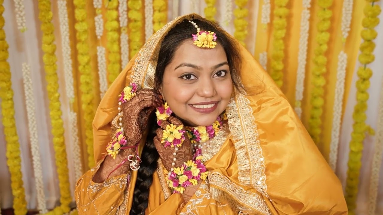 Mahek Haldi 🎉 | Muslim Haldi Video |Traditional Video