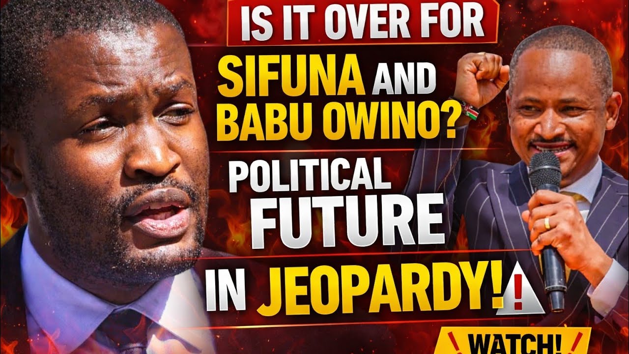 POLITICAL WARNING! SIFUNA AND BABU OWINO RISK LOSING EVERYTHING,THEY MUST REJOIN ODM NOW!