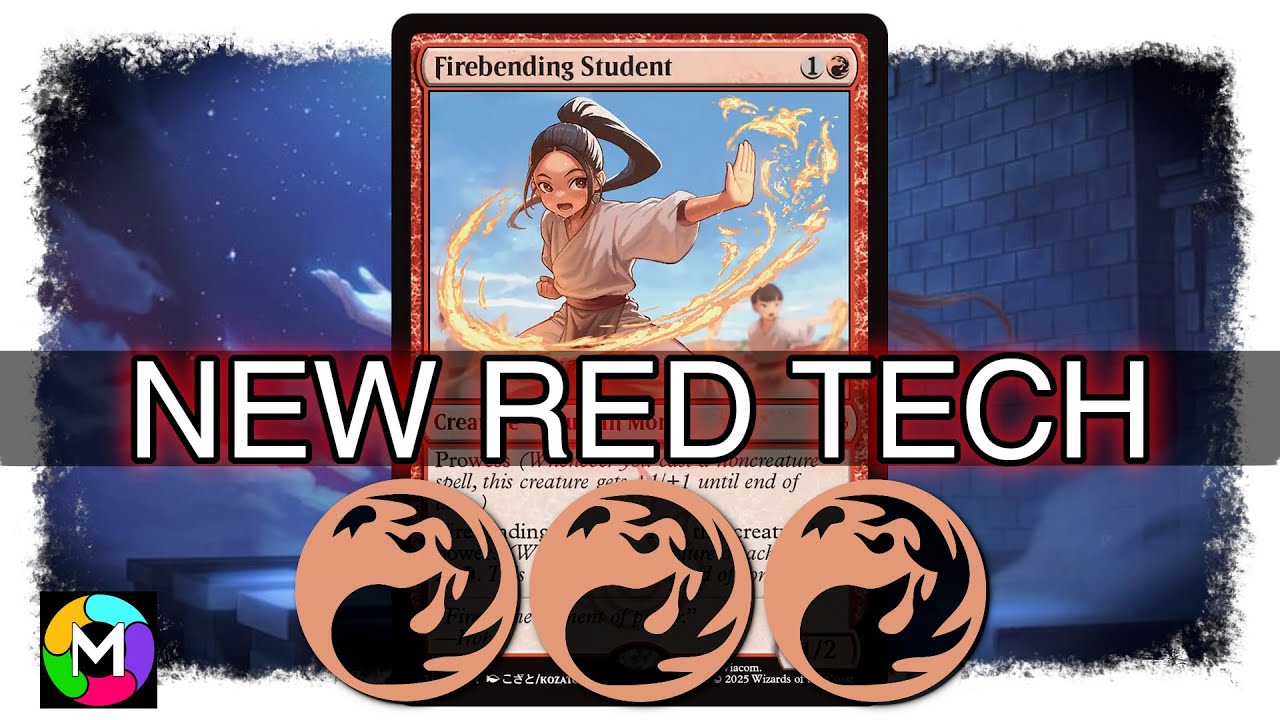 Победы с одного удара с помощью MONO RED FIREBENDING (стандартная колода MTG Arena Avatar)