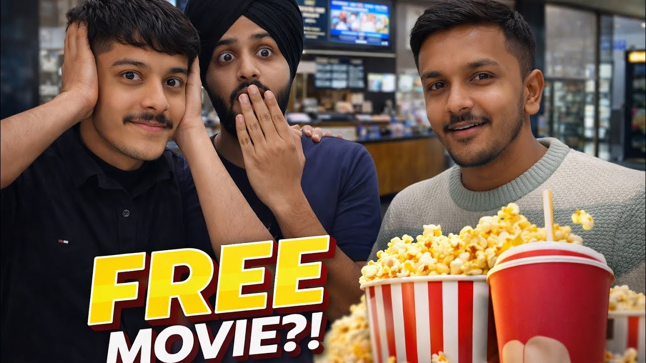 We Watched a Movie in a Mall Without Paying ₹1 😳 | Real Experience!