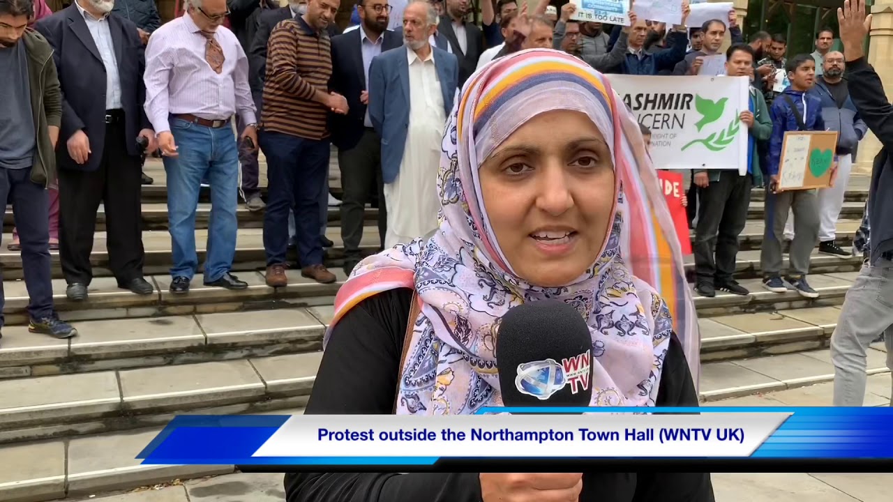 Pakistani and Kashmiri community protested against Human Rights violation in IOK