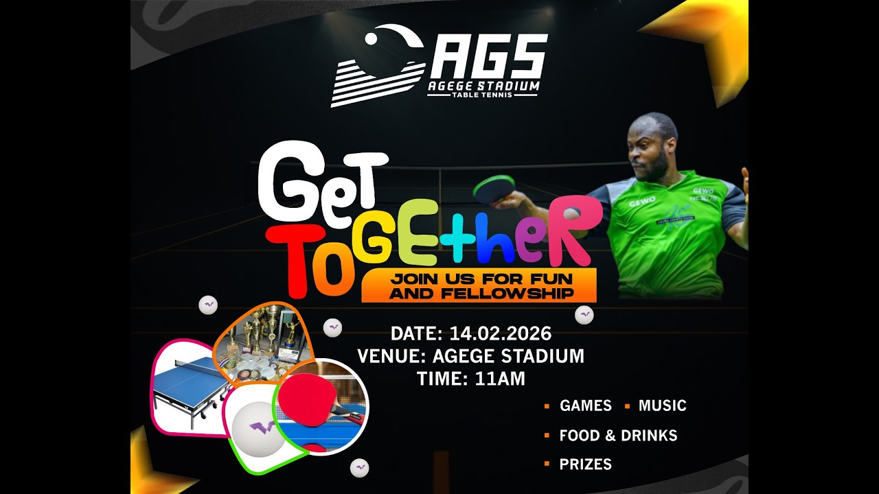 AGEGE STADIUM TABLE TENNIS