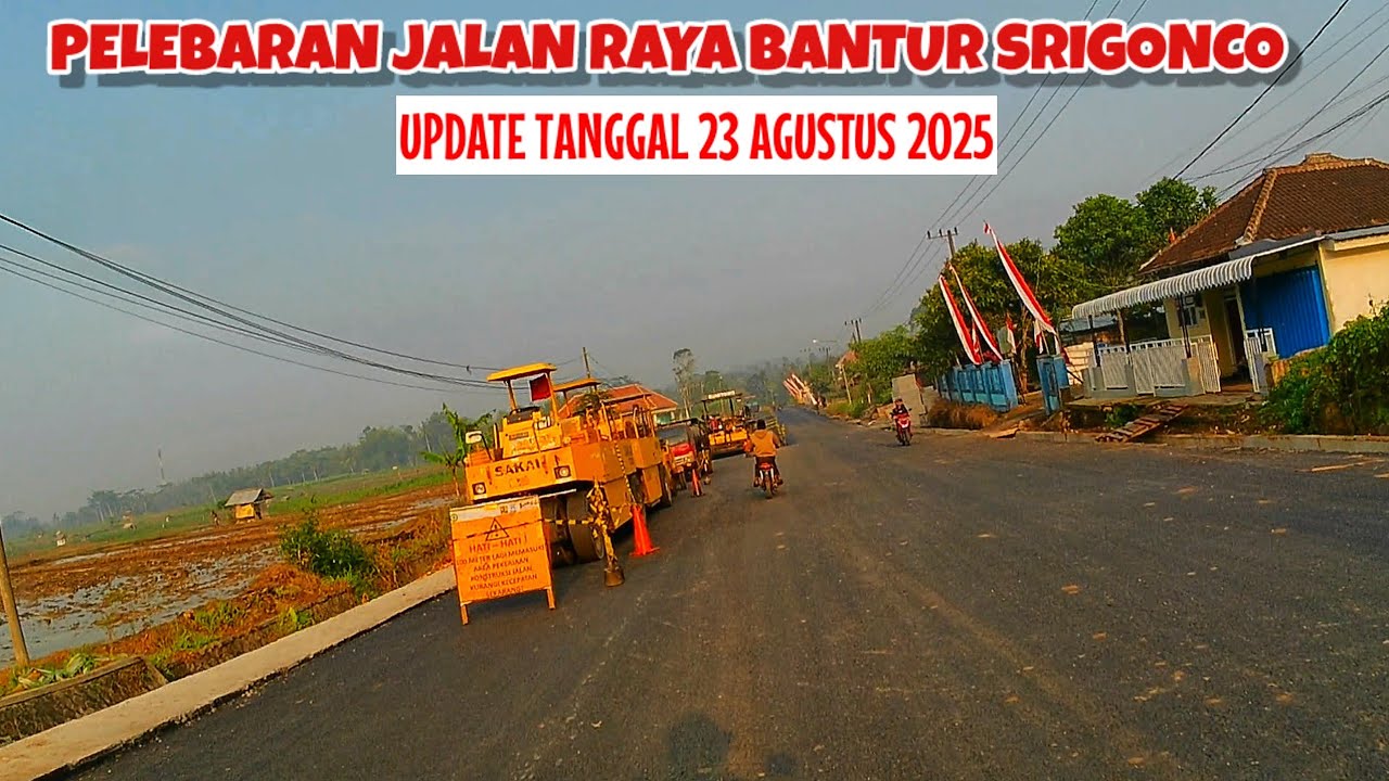 Update pelebaran jalan bantur srigonco balekambang