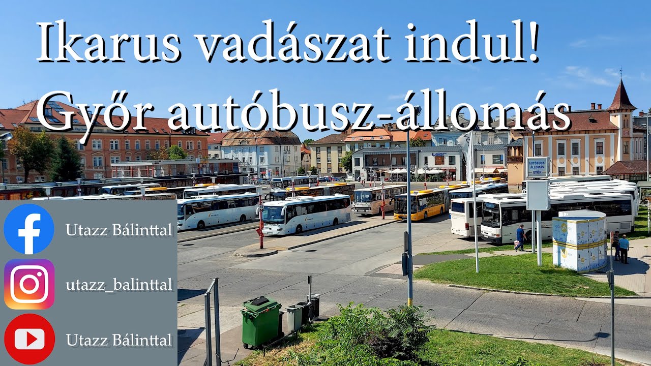 Hol az Ikarus többség? - Buszok Győrben 2021